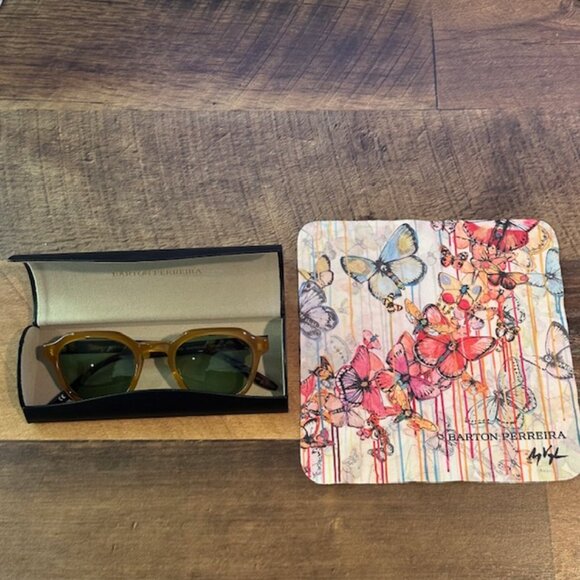 BARTON PERREIRA - Tucker Sunglasses - Golden Honey / Torasel / Vintage Green - Picture 3 of 5